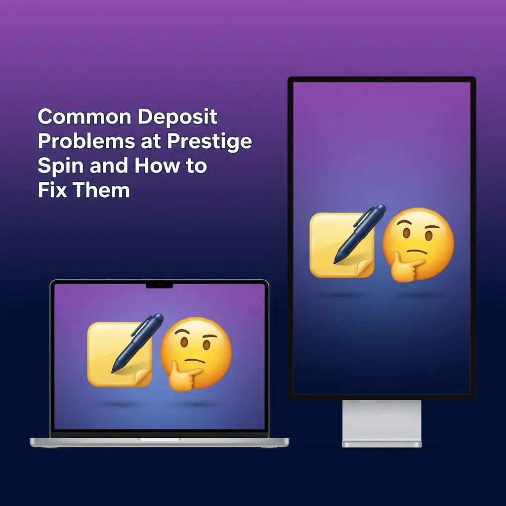 Prestige Spin deposit problems including declined cards, KYC issues, USDT network errors, and pending transactions