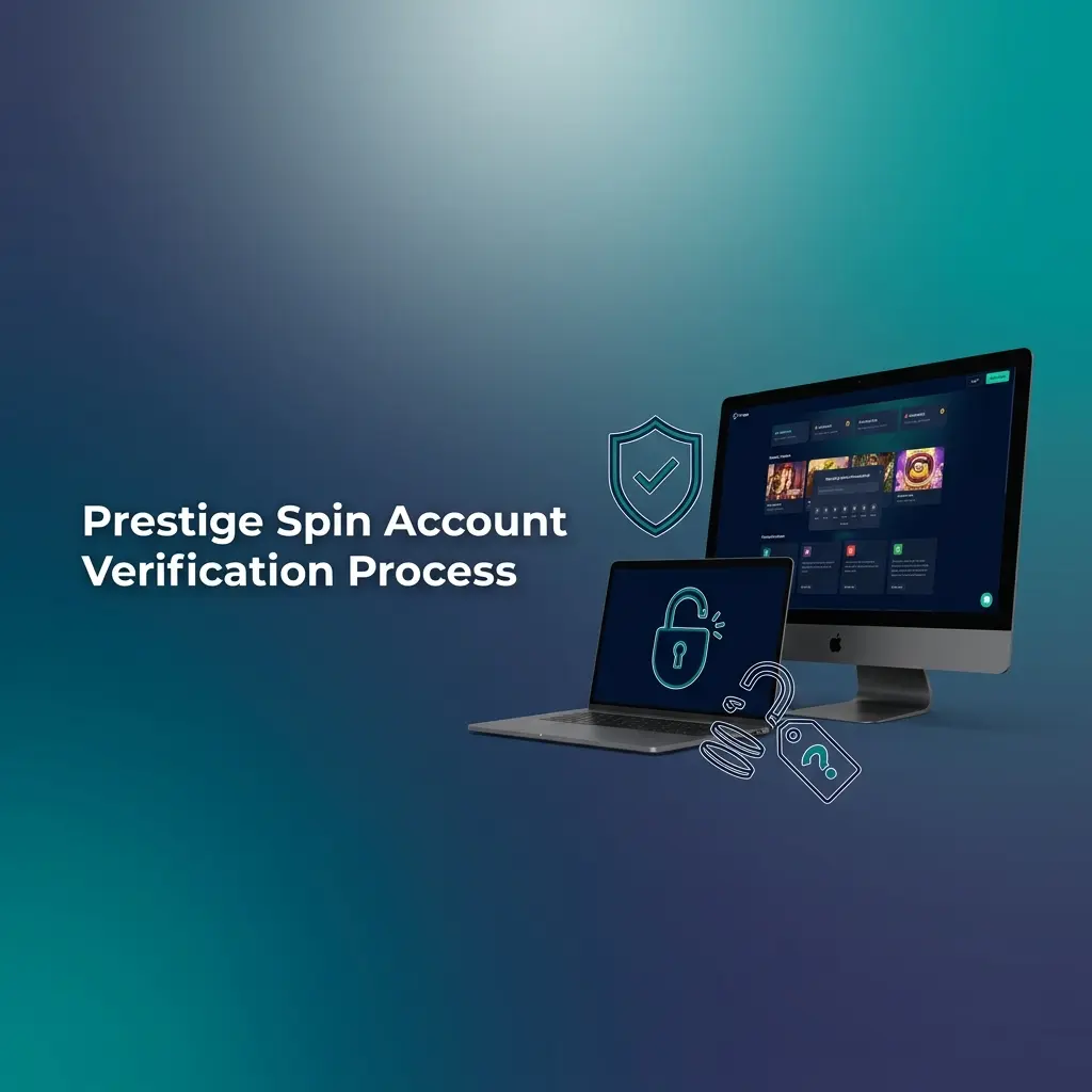 Prestige Spin KYC account verification process showing required identity, address, and payment documents under UK gambling law