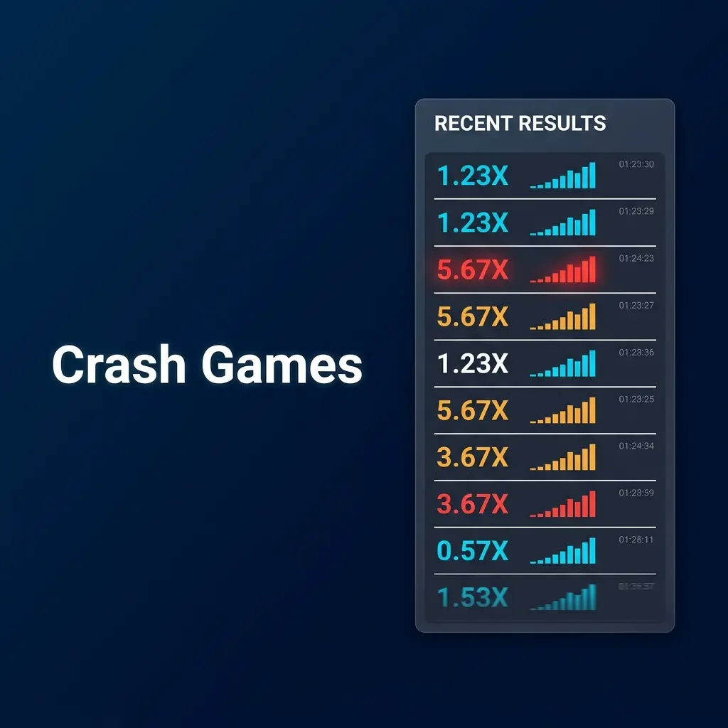 Aviator, JetX and other popular crash games available at Prestige Spin casino with climbing multipliers