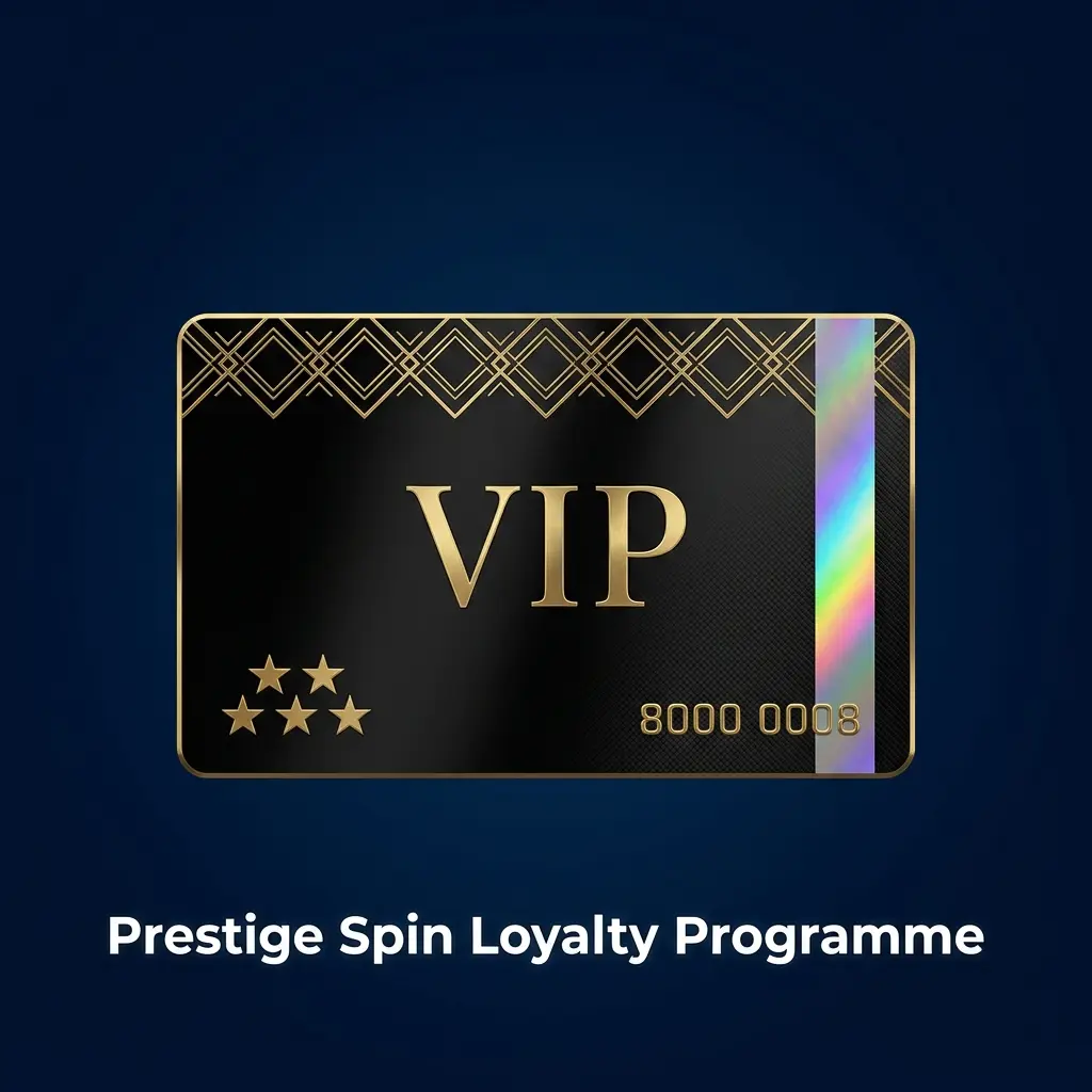 Prestige Spin multi-tier loyalty programme rewards real-money play with cashback, reload bonuses, and VIP account manager perks