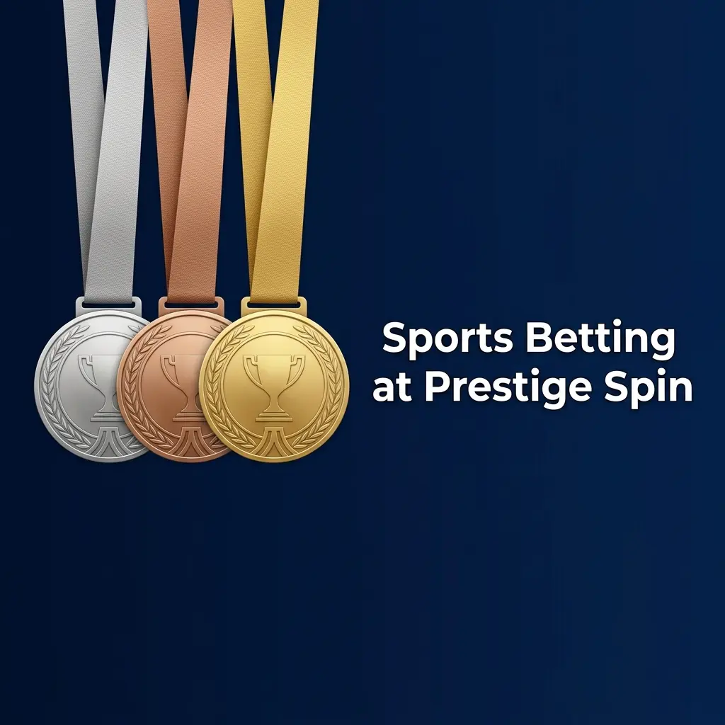 Prestige Spin sports betting covering 30+ disciplines including football, tennis, cricket, horse racing and esports for UK players