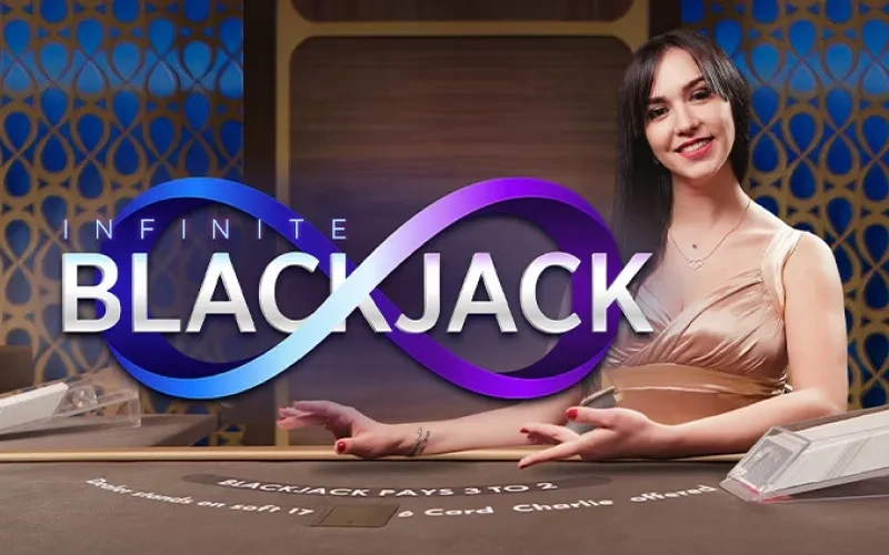 Enjoy Infinite Blackjack through the Prestige Spin live casino platform.